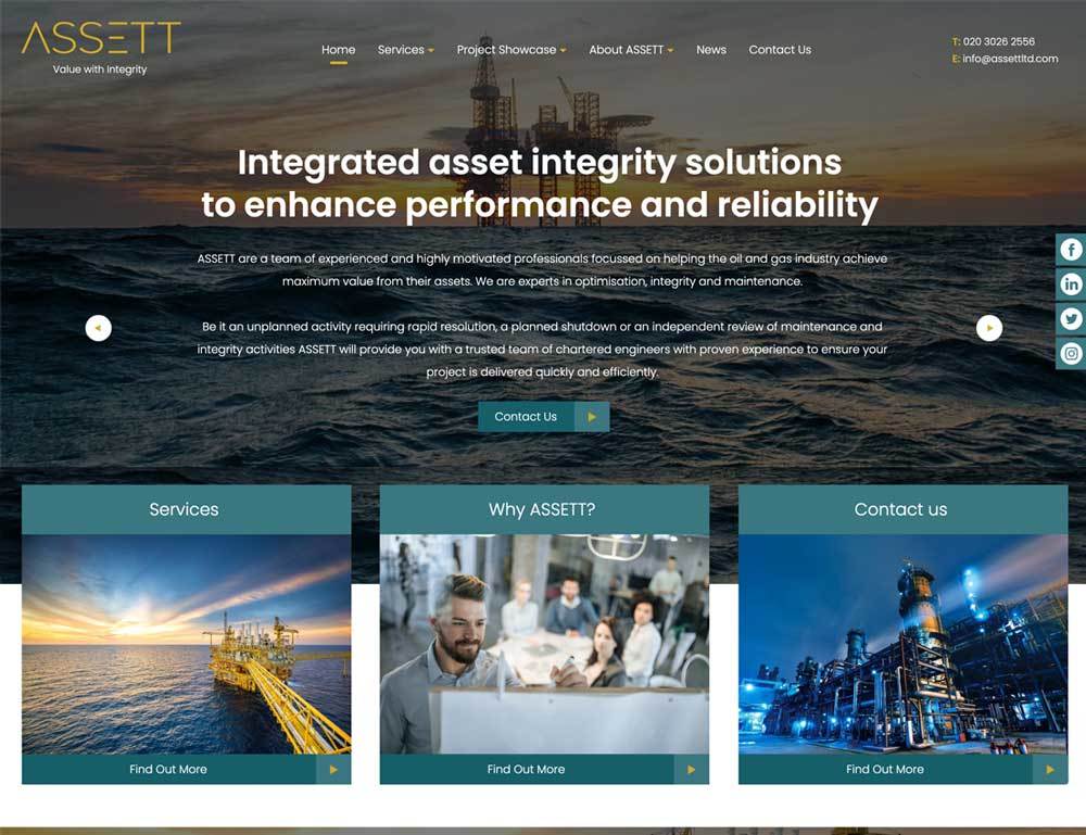 Assett Ltd website